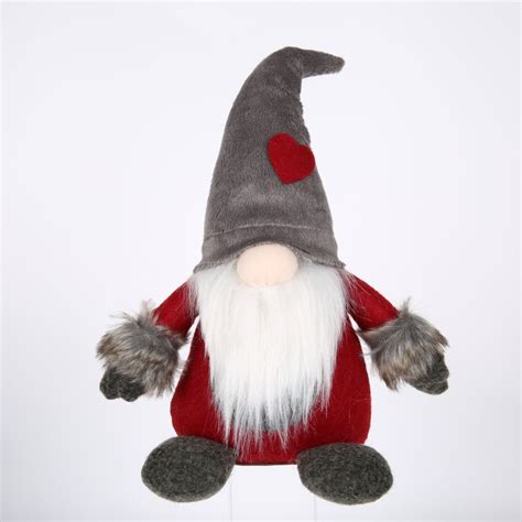 Swedish Santa Doll Gnome Plush Handmade Scandinavian Tomte Nordic Nisse