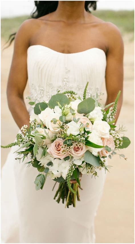 The Smarter Way To Wed Eucalyptus Leaves Dusty Pink And Bridal Bouquets