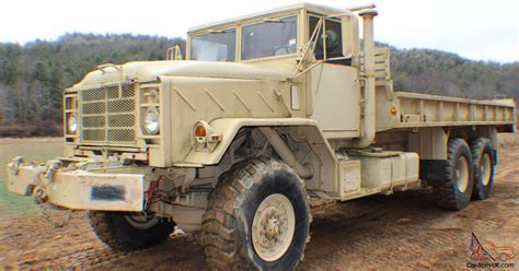 6x6 5 Ton Military Cargo Truck 20 Ft Flat Bed