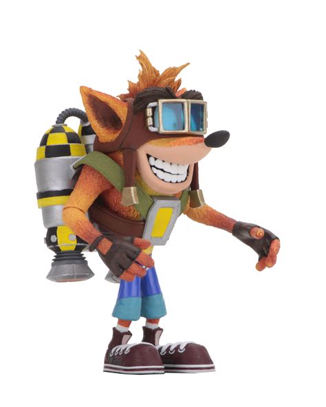 Crash bandicoot cartoon 25272 gifs. SDCC 2018 - Deluxe Crash Bandiccot with Jet Pack by NECA ...