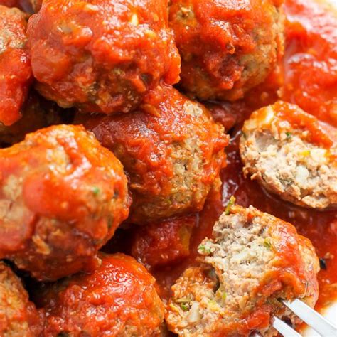 Baked Turkey Zucchini Meatballs Baker By Nature