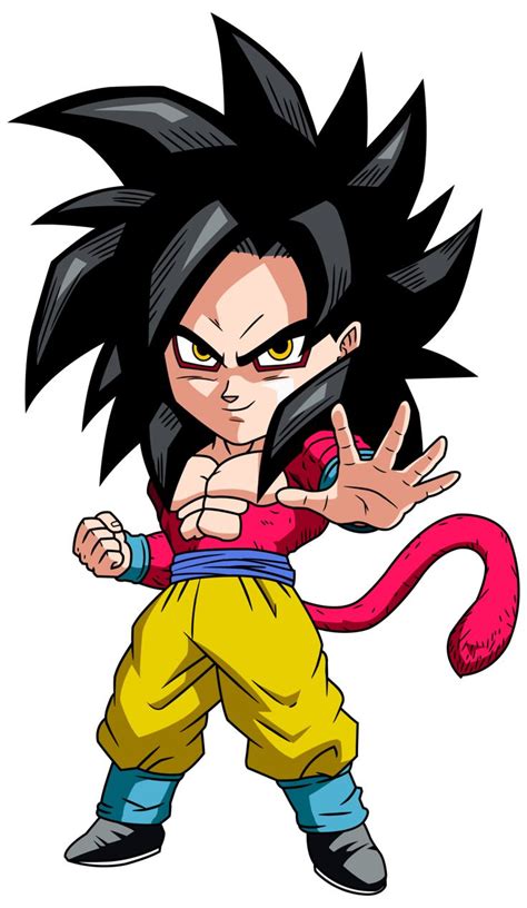 Goku Ssj4 Chibi By Maffo1989 On Deviantart In 2023 Anime Dragon Ball