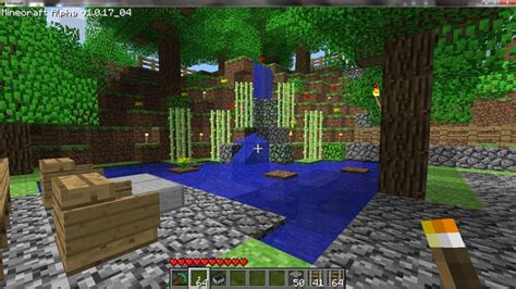 Another minecraft idea is to construct an underground city. minecraft ideas: Watergarden - Kevin Manus