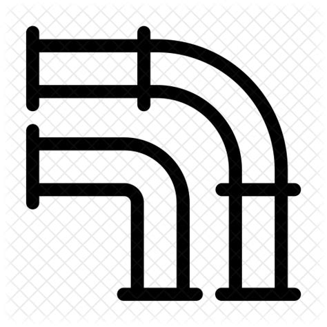 Free Pipelines Icon Of Line Style Available In Svg Png Eps Ai