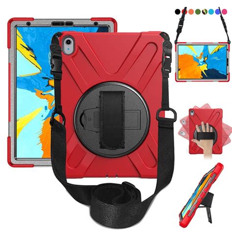 For Ipad Pro 11 Heavy Duty Rugged Shockproof Case 360 Rotate Kickstand