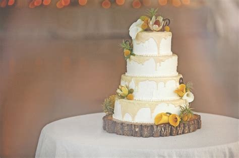 Nature Inspired Wedding Cake Same Sex Marriage