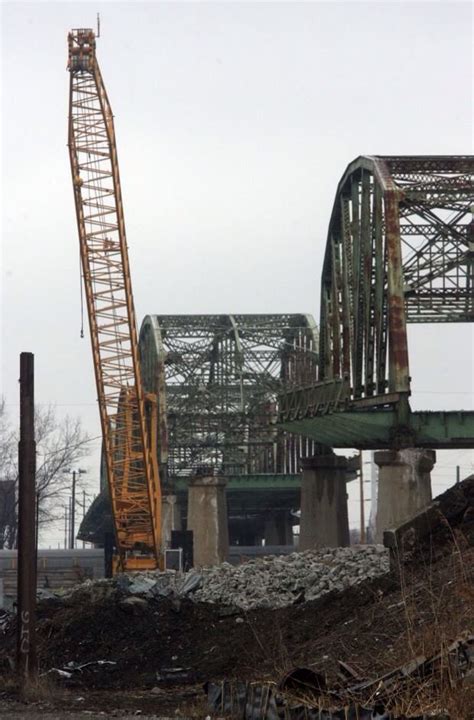 Nine Span Bridge Demolition Hammond Indiana Chicago Illinois Indiana