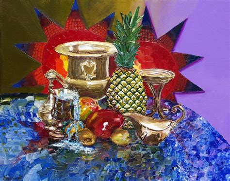 Sunny Tropical Fruits Painting By Yelena Rubin Saatchi Art