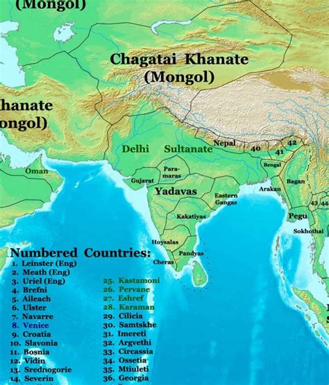 How Does The Indian Map Look Like In Different Eras Quora