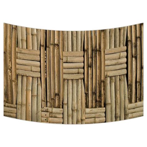 Zkgk Nature Bamboo Wall Tapestry Wall Hanging Wall Decor Art For Living