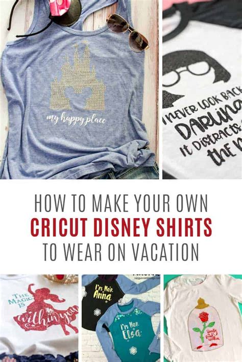 Diy Svg Disney Shirt Ideas You Can Make For Your Vacation