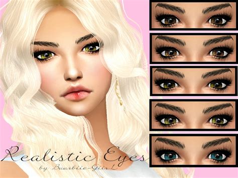 Top 10 Best Realistic Eyes For Sims 4 Sims 4 Sims 4 C