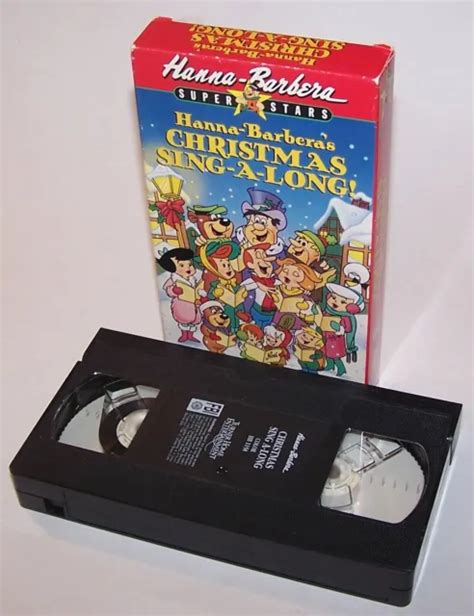 Hanna Barbera S Super Stars Christmas Sing Along Vhs Video Jetsons