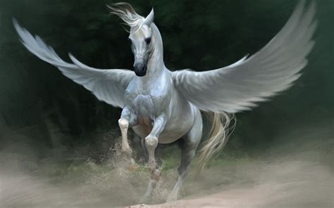 1920x1200 Pegasus Artwork Fantasy Art Horse Wings Wallpaper