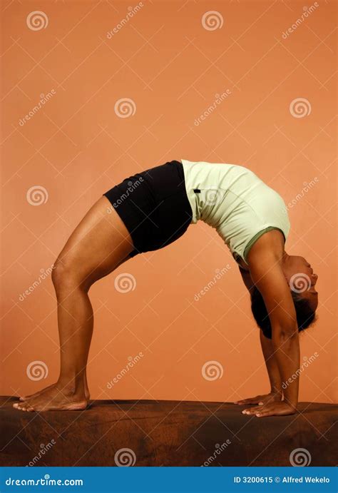 Yoga Pose Backward Bend Royalty Free Stock Photo Image 3200615
