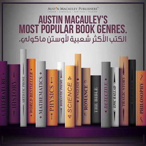 Austin Macauleys Top Book Genres Uae Popular Genres