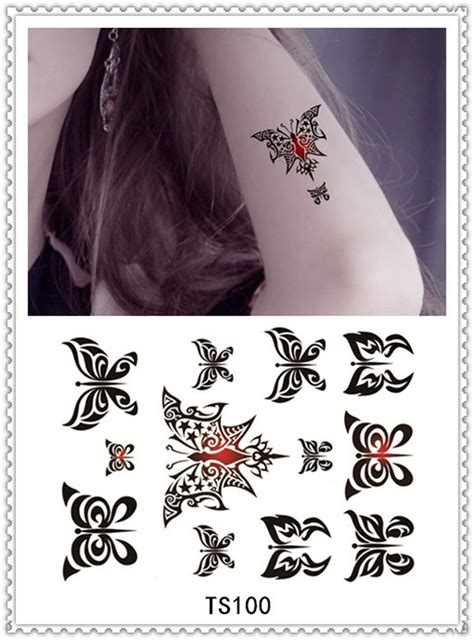Yeeech Temporary Tattoos Sticker For Women Sex Products Body Art Tattoo