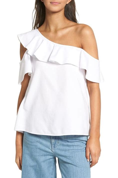 10 Best One Shoulder Tops For 2018 Trendy One Shoulder Shirts And