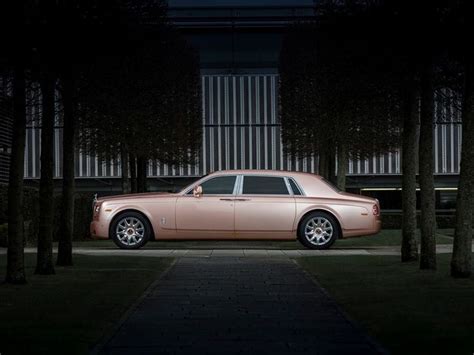 Rolls Royce Reveals Special Sunrise Phantom An Automotive Rose Gold
