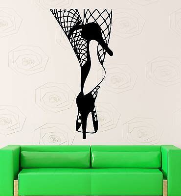 Wall Sticker Vinyl Decal Hot Sexy Girl Woman Fencenet Hosiery Cool Room