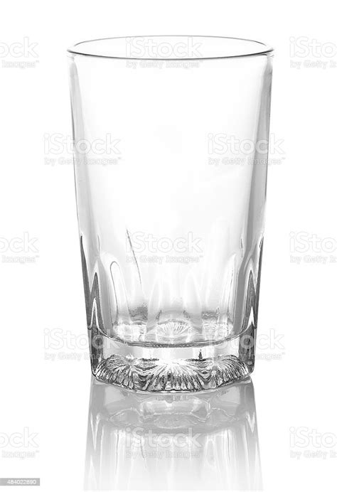 Empty Glass Isolated On White Stock Photo Download Image Now 2015