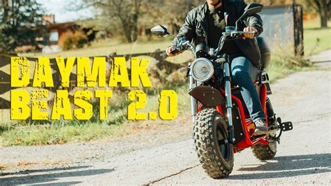 Daymak Beast 2 All Terrain Electric Bike Black Daymak Touch Of Modern
