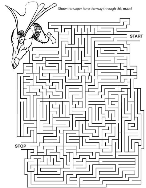 Free Printable Mazes For Adults Activity 001 In 2020 With Images Printable Mazes Mazes For
