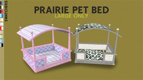 More Two Pets Bed Redheadsims Cc