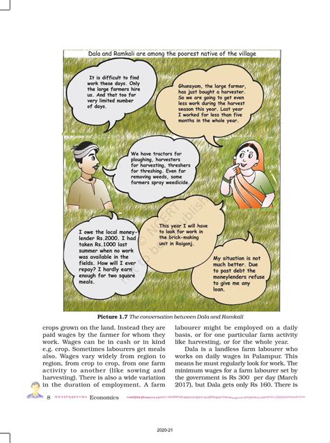 The Story Of Village Palampur Ncert Book Of Class 9 Economics