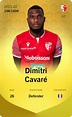 Limited card of Dimitri Cavaré - 2021-22 - Sorare