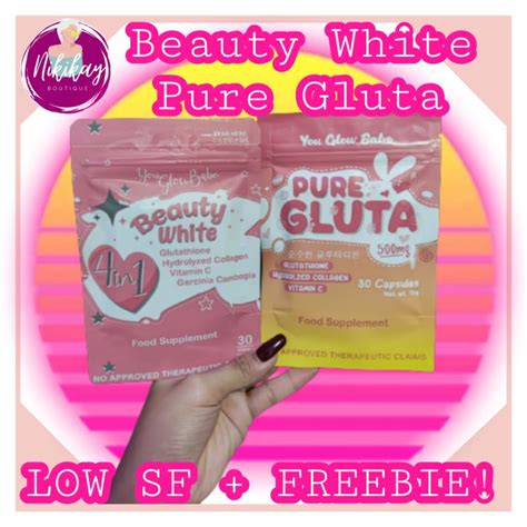 You Glow Babe Bestseller Beauty White Capsules Pure Gluta Glutathione