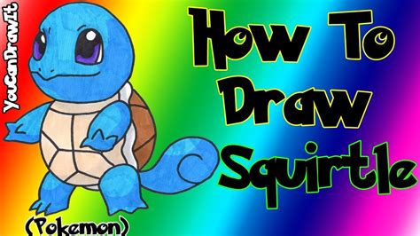 How To Draw Squirtle From Pokemon Youcandrawit ツ 1080p Hd