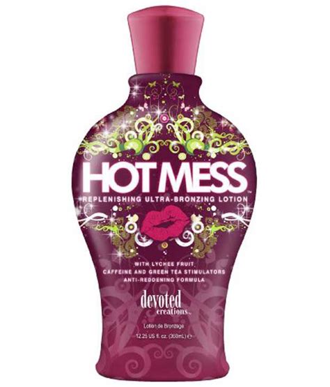 Devoted Creations Hot Mess Tanning Lotion Replenishing Ultra Bronzer