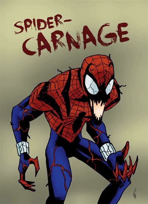 Spider Carnage Spider Carnage Carnage Symbiote Carnage Marvel Venom