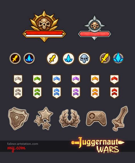 Artstation Game Ability Icons Ui Elements
