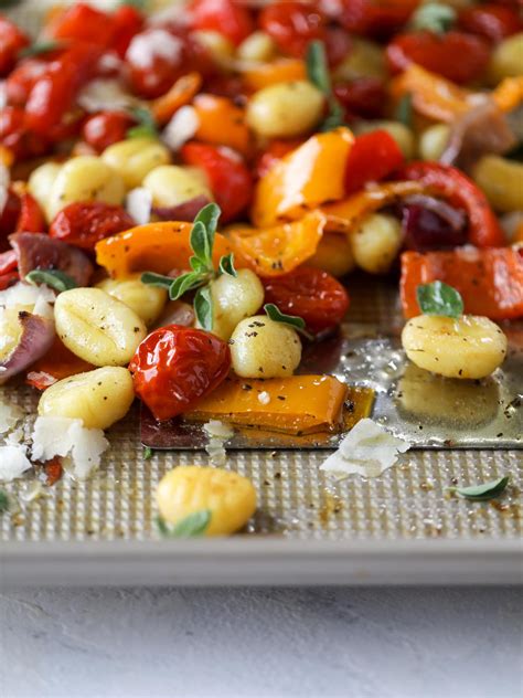 Sheet Pan Gnocchi How To Make Sheet Pan Gnocchi And Vegetables