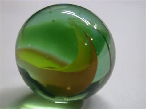Imageafter Photos Object Marble Sphere Green Toy Glass