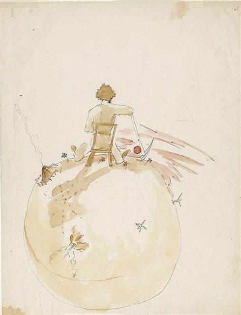 Antoine De Saint Exupérys Original Watercolors For The Little Prince