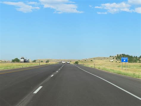 Wyoming Interstate 90 Westbound Cross Country Roads