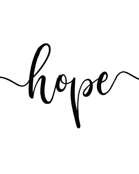 Faith Hope Love Printable Three Word Set Calligraphy Black Etsy