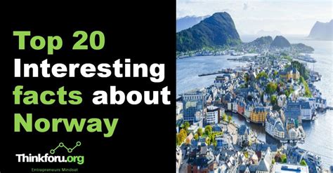 Top 20 Interesting Facts About Norway