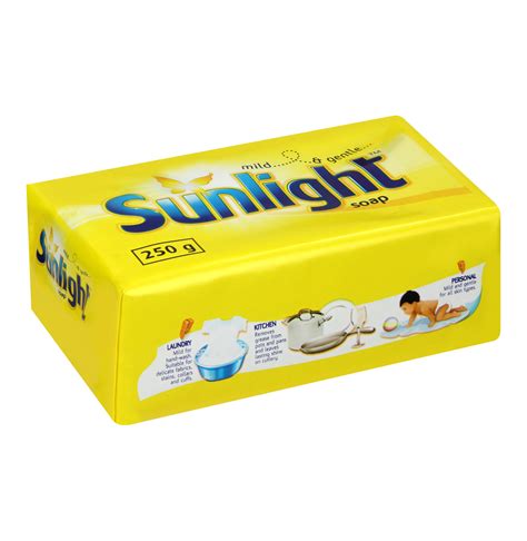 One simple soap with so many uses. SUNLIGHT Laundry Bar Soap (84 x 250g) - Lowest Prices ...