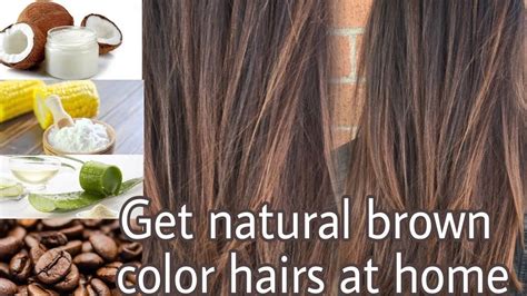 How To Get Natural Brown Color Hairs With Coffemake Brown Color Dye