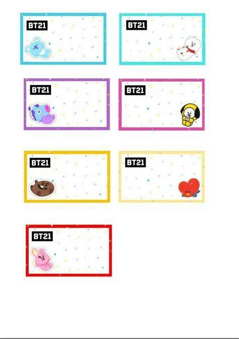 Bt21 Memo Pad Pop Bts Notepads Speech Bubble K Pop Etiquetas Para