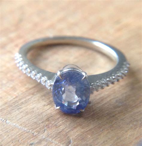 Light Blue Sapphire Engagement Ring Ringing Out The Love Pintere