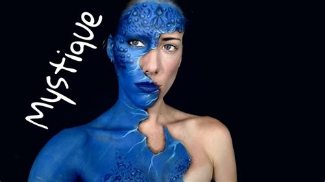 Mystique Body Paint Youtube