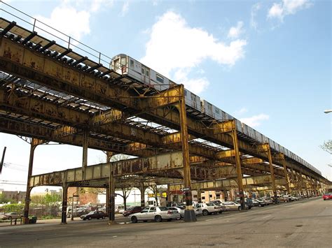 elevated subway tracks williamsbridge bronx new york ci… flickr