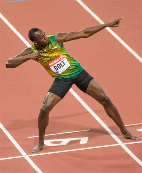 Usain Bolt Breaks The World Record In The 100m Sprint The Declaration