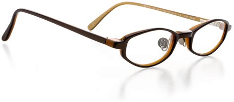 Optical Eyewear Oval Shape Plastic Full Rim Frame Prescription Eyeglasses Rx Satin Bronze