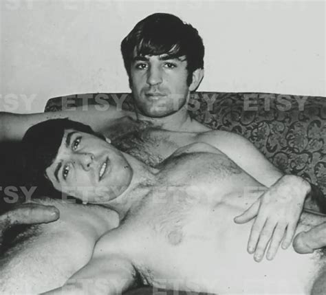Nude Happy Couple Of Gays Vintage Photo Gay 1970s Male Nude Etsy